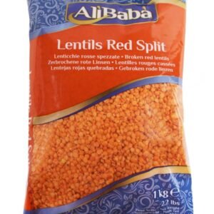 LENTILS RED SPLIT ALI BABA 10X1KG