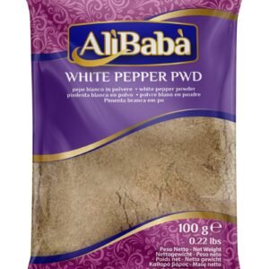 WHITE PEPPER POWDER ALI BABA 20X100G